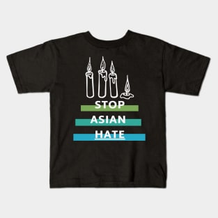 Stop Asians Hate AAPI Asian Lives Matter Kids T-Shirt